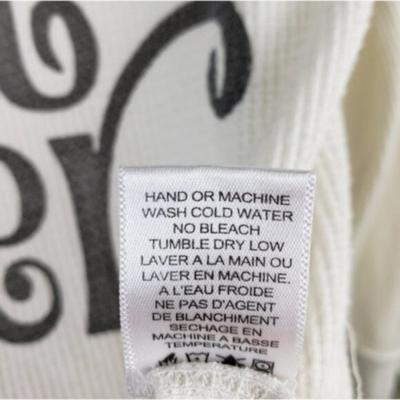 WILDFOX Couture How About Never Print Thermal Top size S - Picture 12 of 14